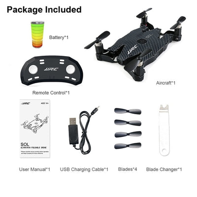 Selfie Drone 720P Camera Auto Foldable Arm Altitude