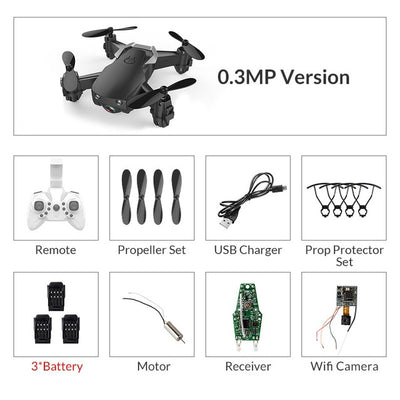 Mini Drone With/Without HD Camera Hight Hold Mode