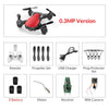 Mini Drone With/Without HD Camera Hight Hold Mode